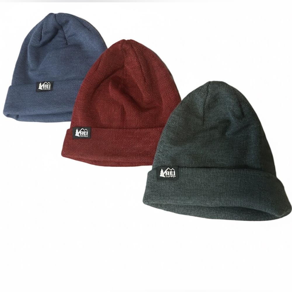 REI Co-Op beanies (set of 3)